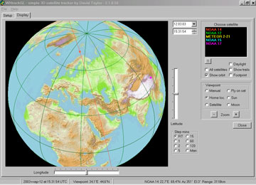 КосмЭк-АРТ.Программное обеспечение. WXtrackGL